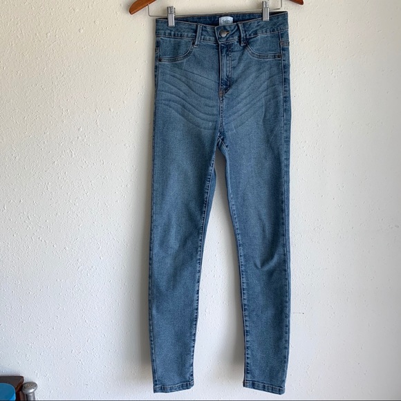 ❌SOLD❌ Saint Tropez Highwaisted Skinny Jeans Sz S - Picture 7 of 16
